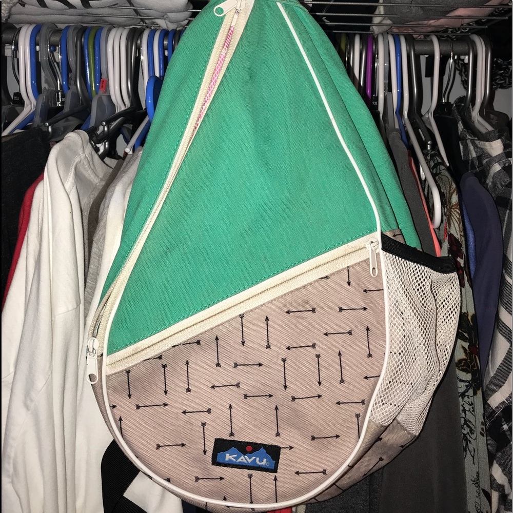 KAVU over the shoulder bag. Non smoking home